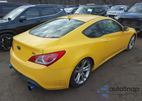 2011 Hyundai Genesis 3.8 R-Spec from USA, damaged, VIN KMHHU6KH9BU061609